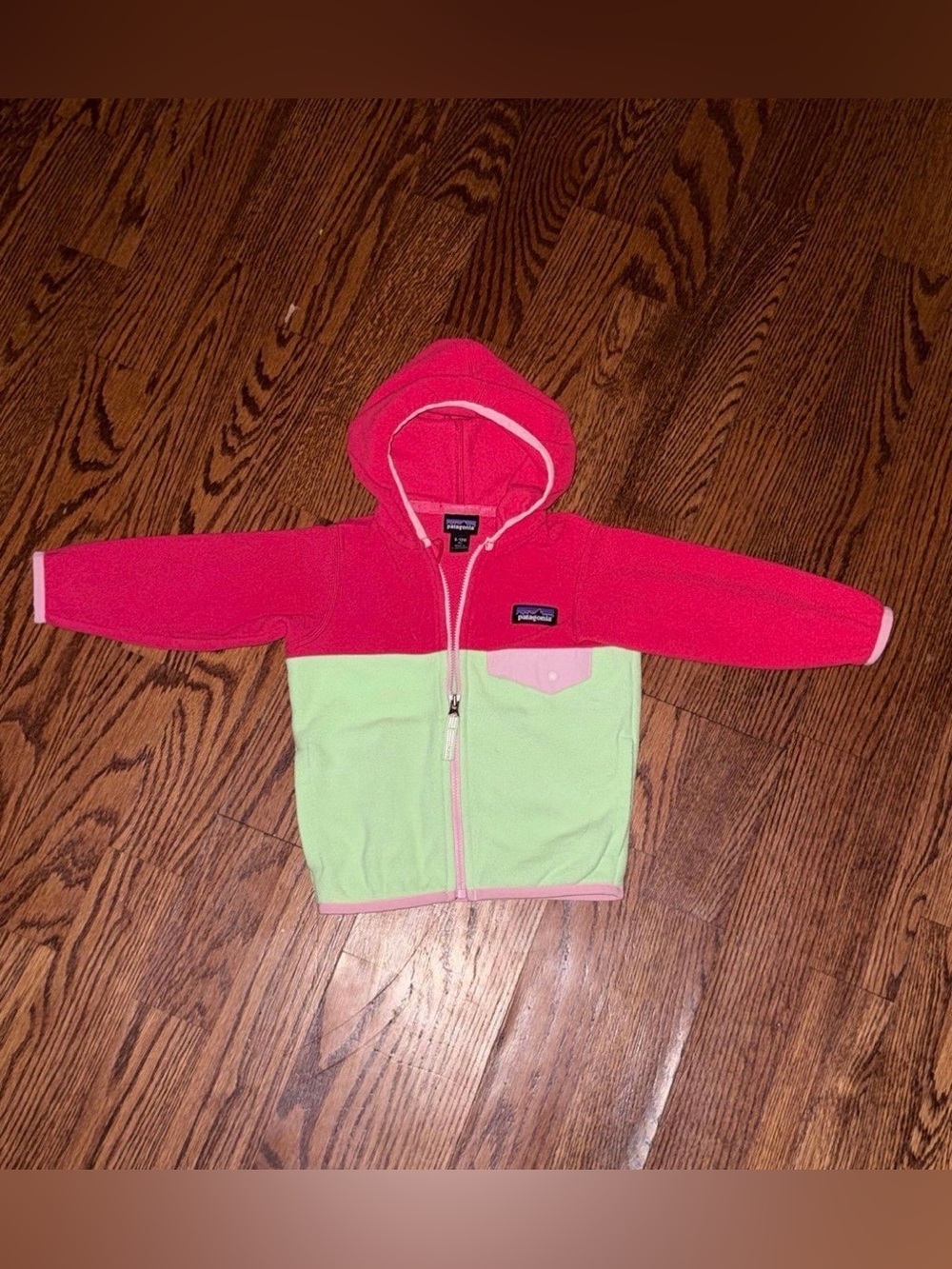 Patagonia Baby Micro D Snap-T Fleece Jacket 6-12 Months Like New
